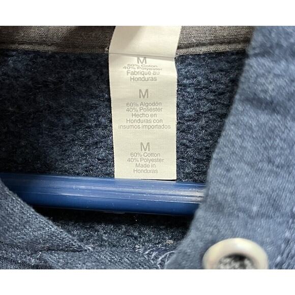 Fruit of the Loom | Sofspun Realtree Hoodie Blue Size Medium Long sleeve Camo - Picture 5 of 6